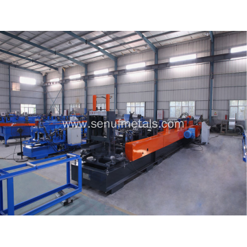 Automatic interchanged cz purlin roll forming machine